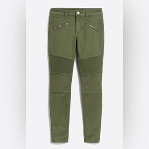TINSEL Brian Moto Detail Skinny Pant